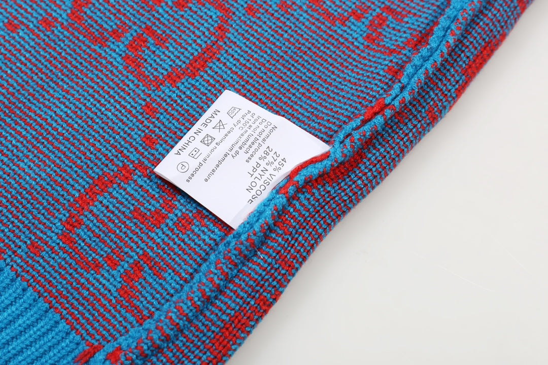 New Alphabet Jacquard Crew-Neck Sweater