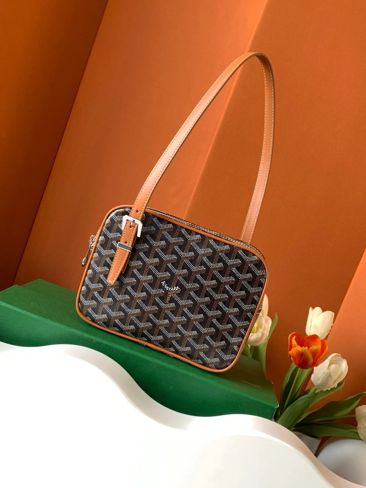 Toast Bag 21cm Black Tan