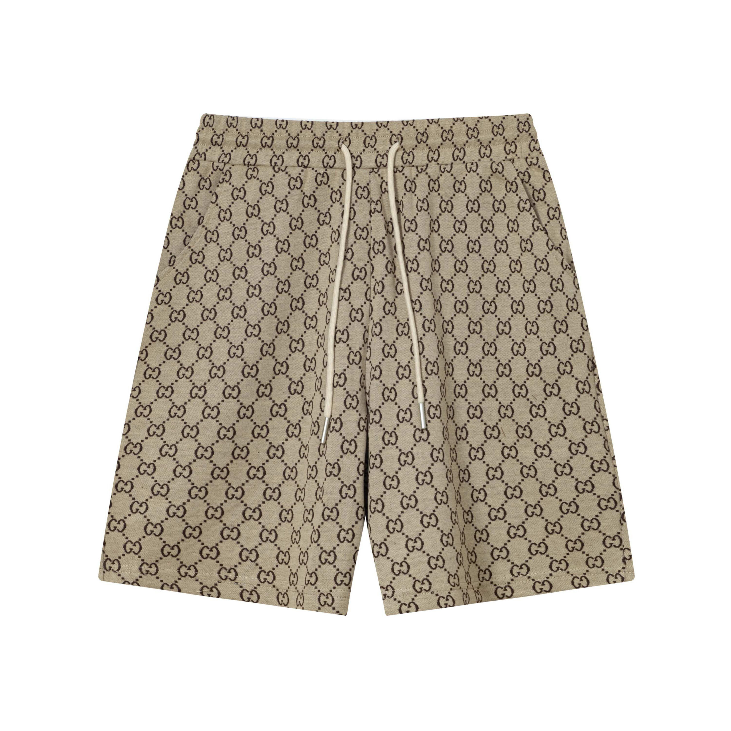 Summer Jacquard Knitted Shorts