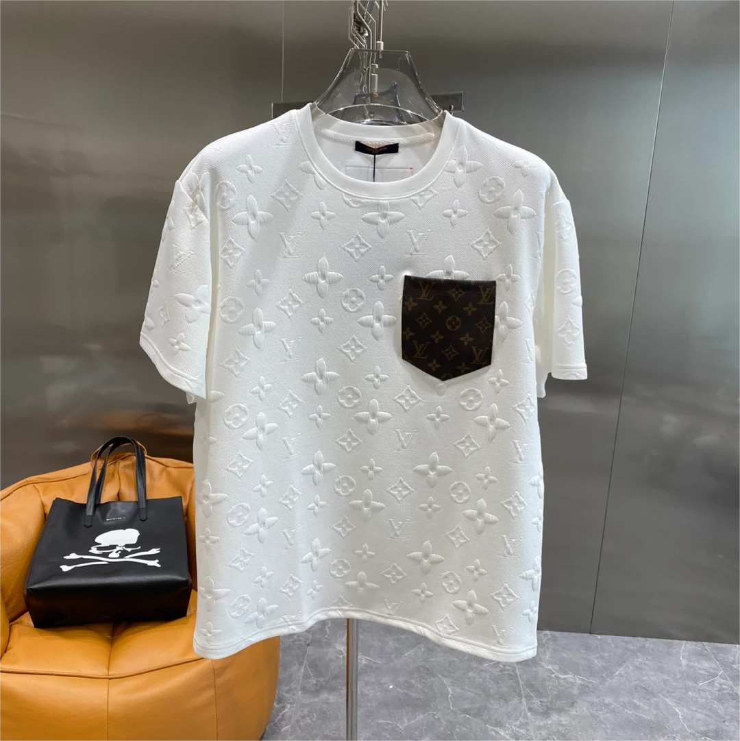 New Jacquard Pocket T-shirt