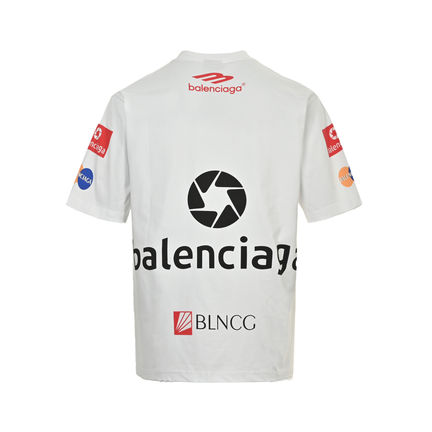 25ss multi-print short-sleeved T-shirt