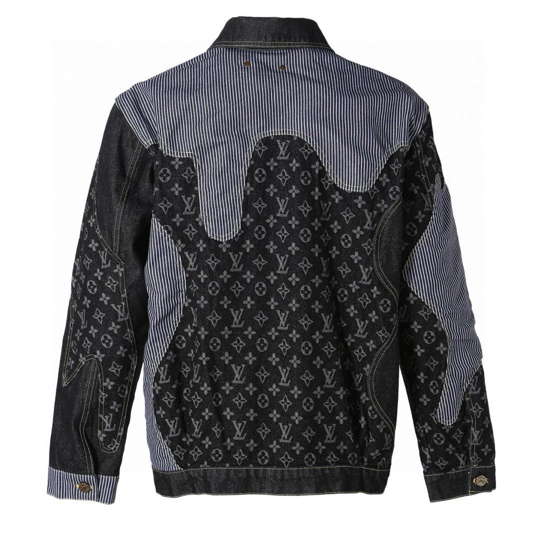 Classic Denim Patchwork Jacket