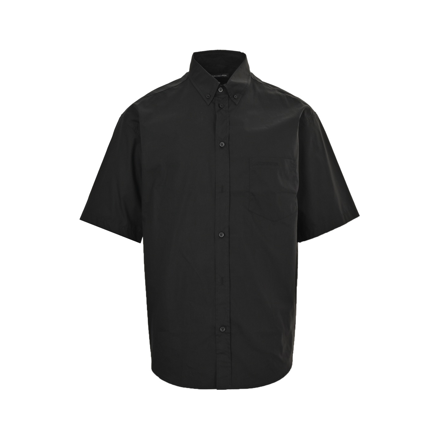 25SS Back Red Tape Short-Sleeve Shirt