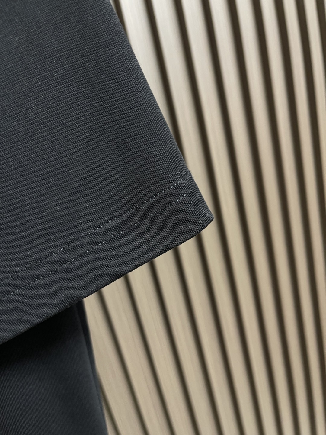 2025ss rubber lettering short-sleeved T-shirt