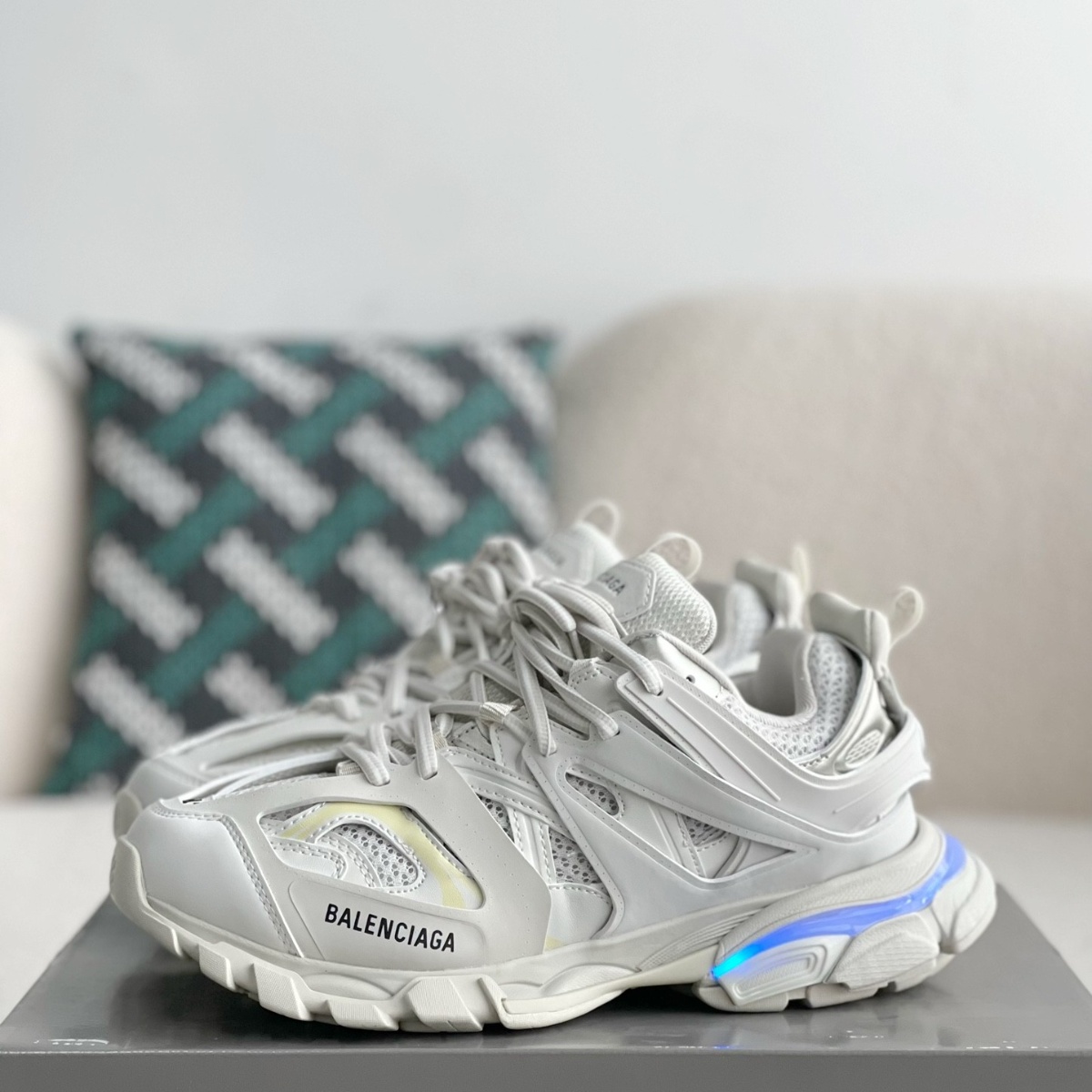 Balenciaga Track Trainer White
