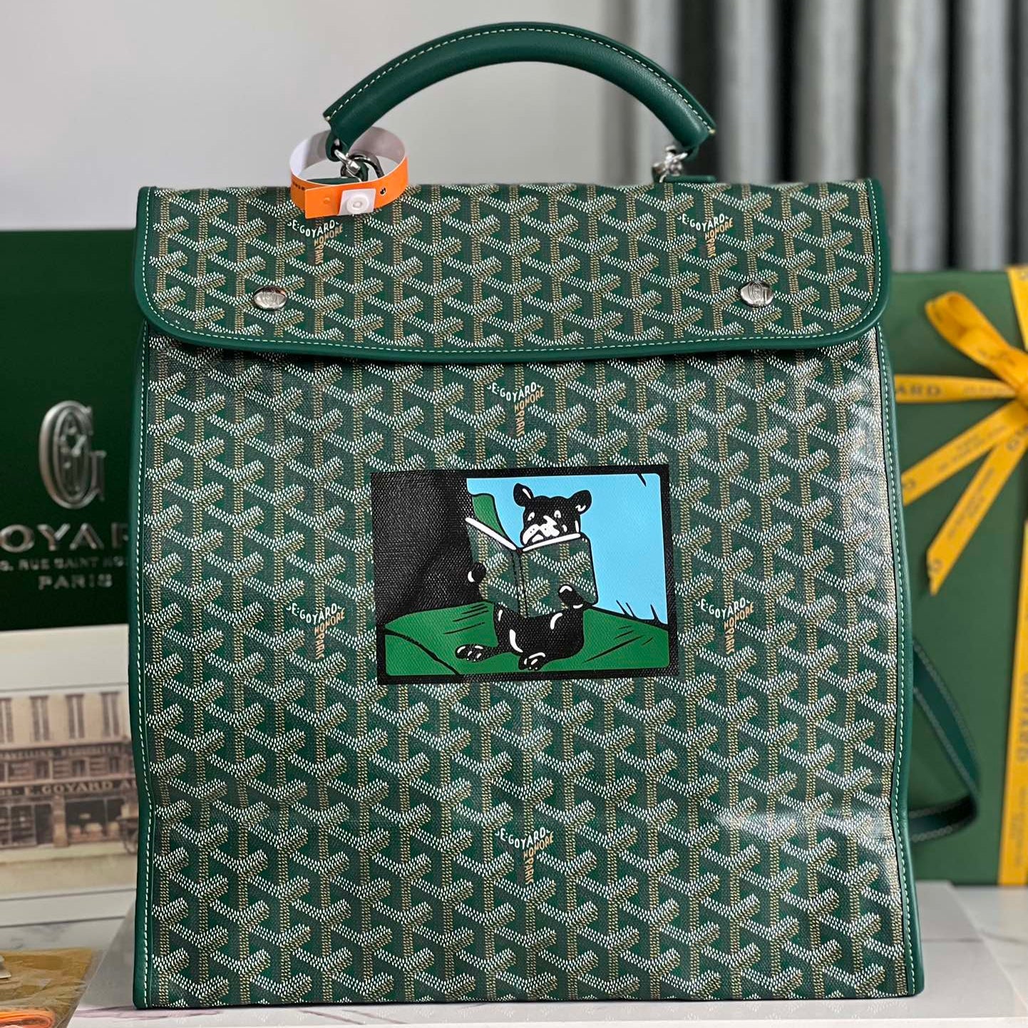 Green Folding Backpack