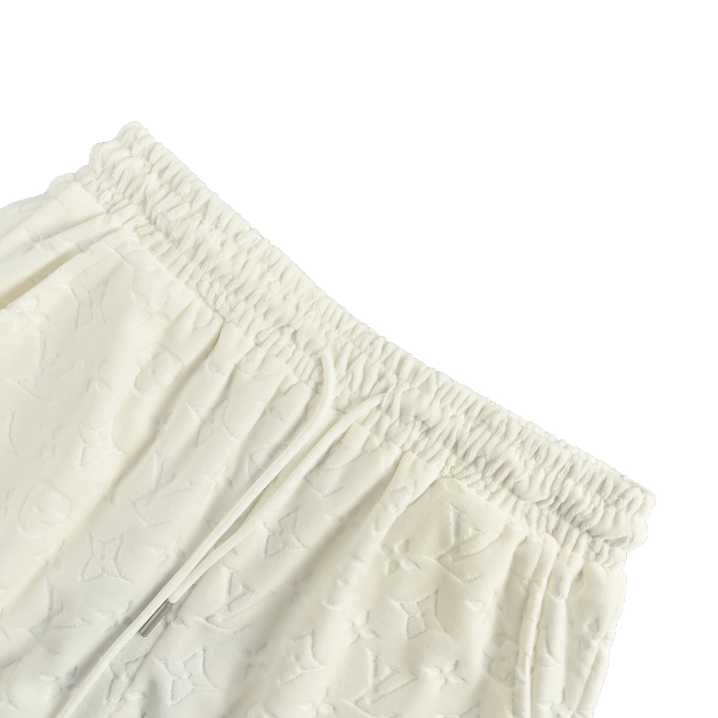 Towel flocking monogram jacquard shorts