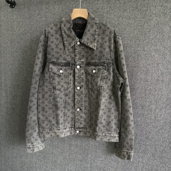 Heavy Jacquard Denim Jacket
