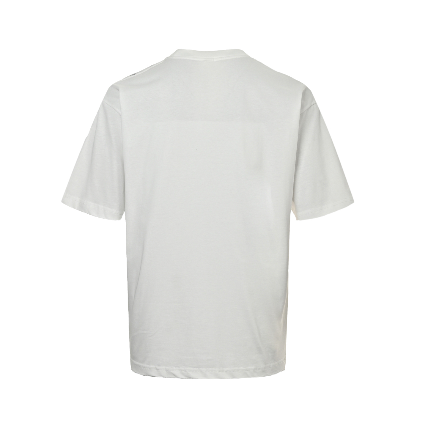 Necklace cross pendant printed T-shirt