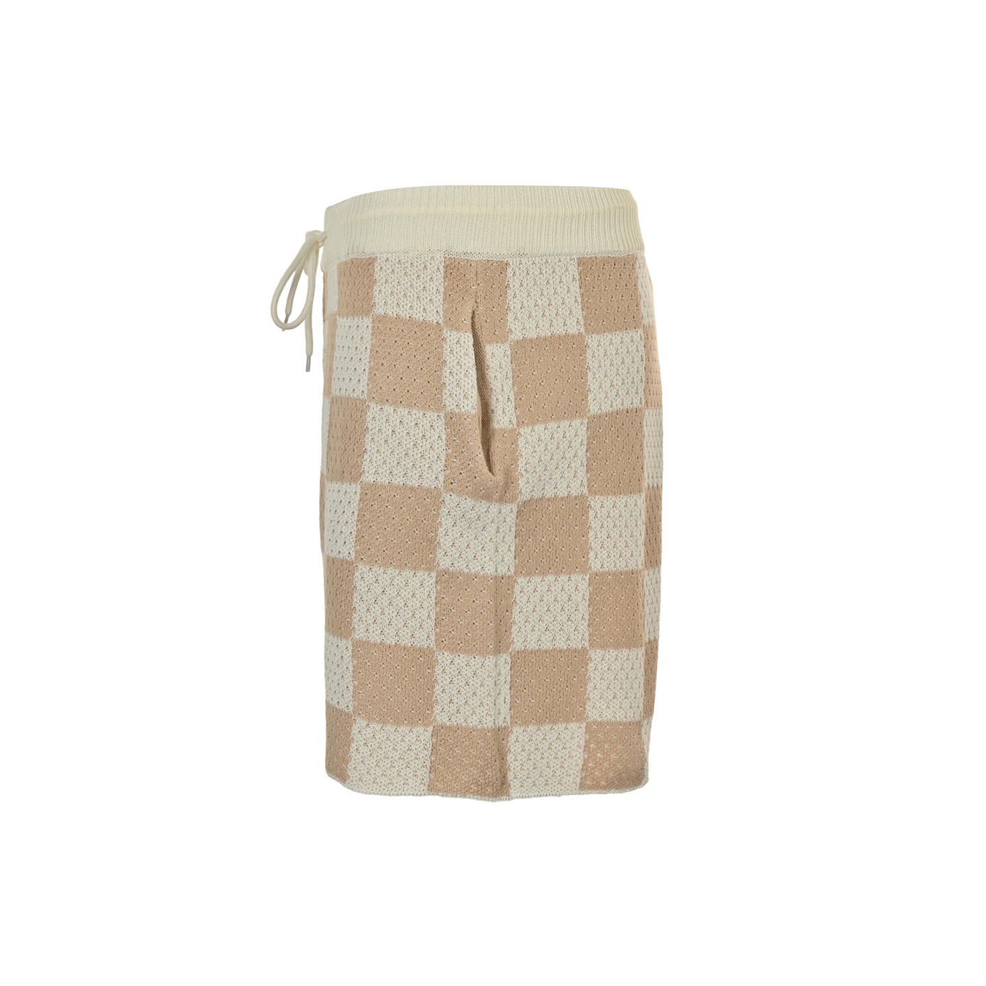 25SS Checkered Knit Shorts