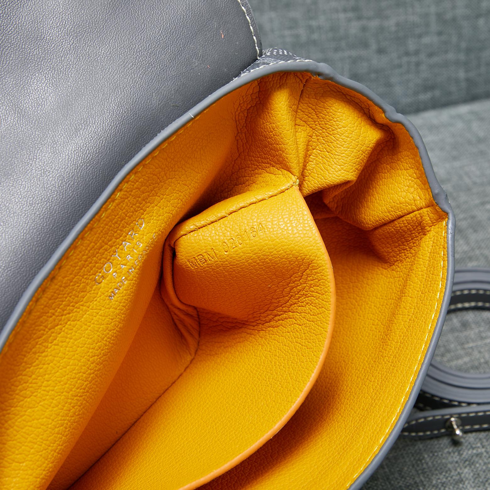 Mini Bag Grey Canvas