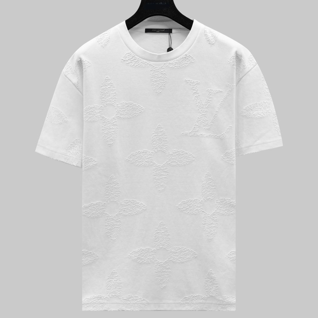 25ss embroidered logo short sleeves