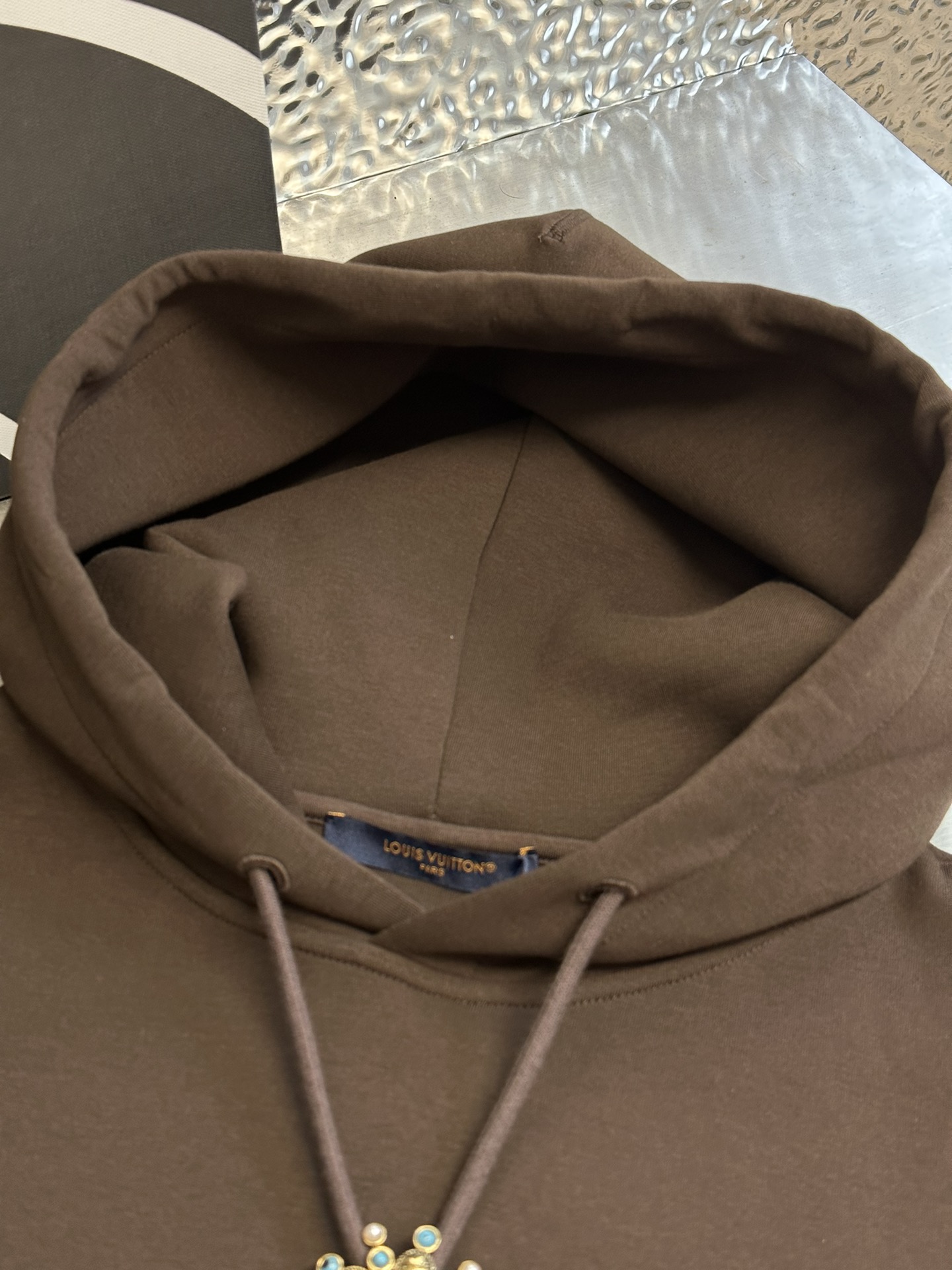 Sunflower Hardware Detail Hooded Sweatshirt