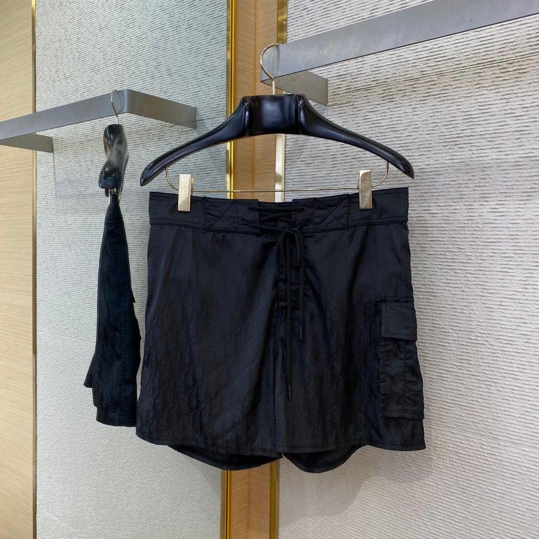 Logo Jacquard Beach Shorts