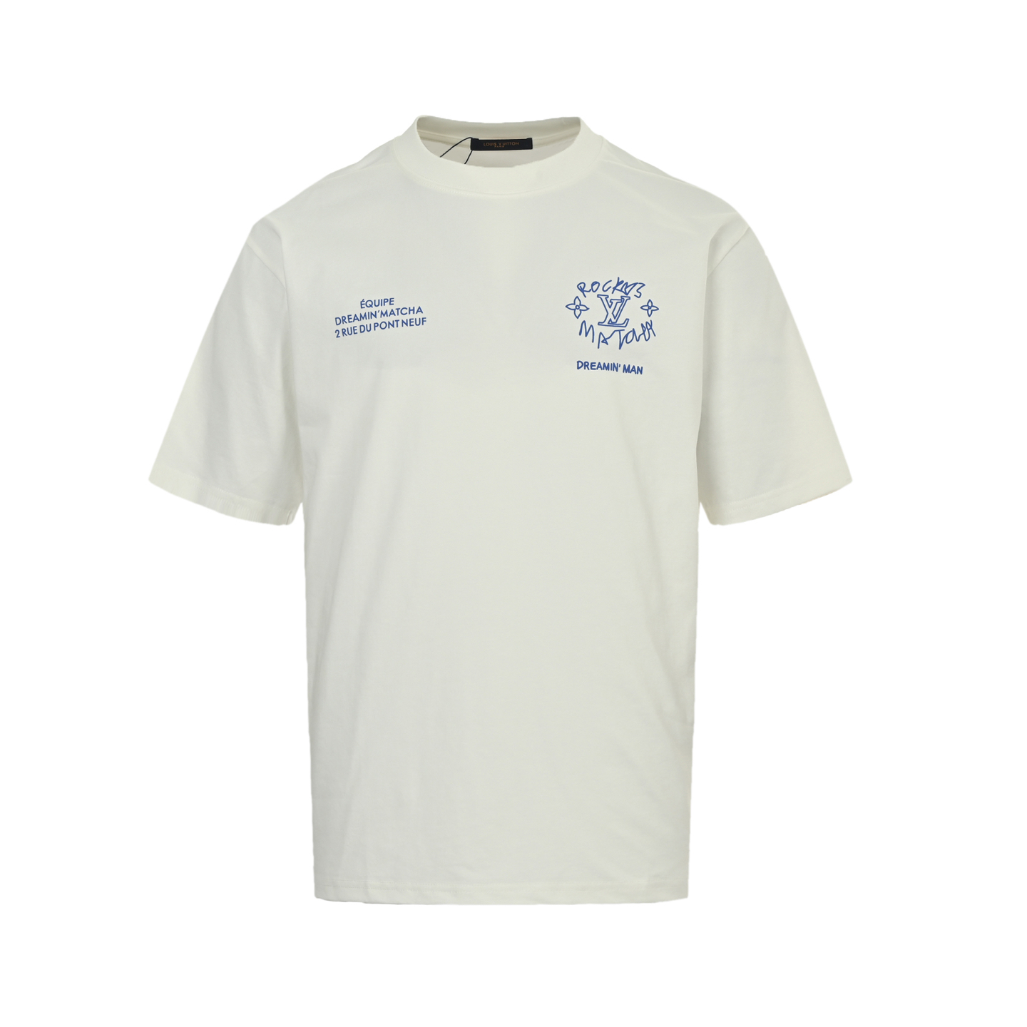 25ss Dreamer Graffiti Slogan Print Short Sleeve T-shirt