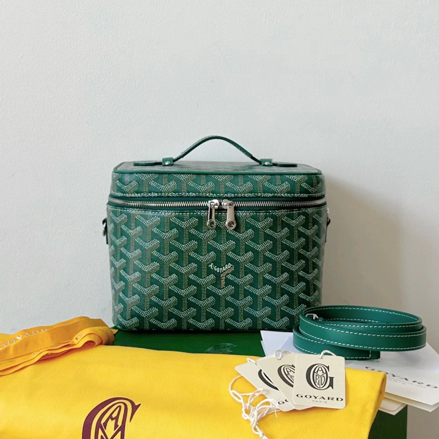 Makeup Case Bag 20CM Green