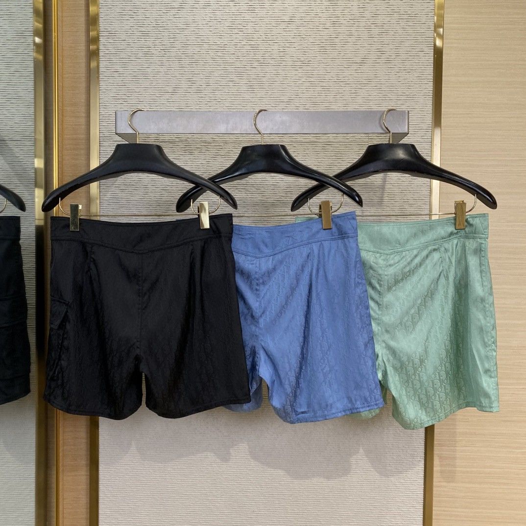 Logo Jacquard Beach Shorts