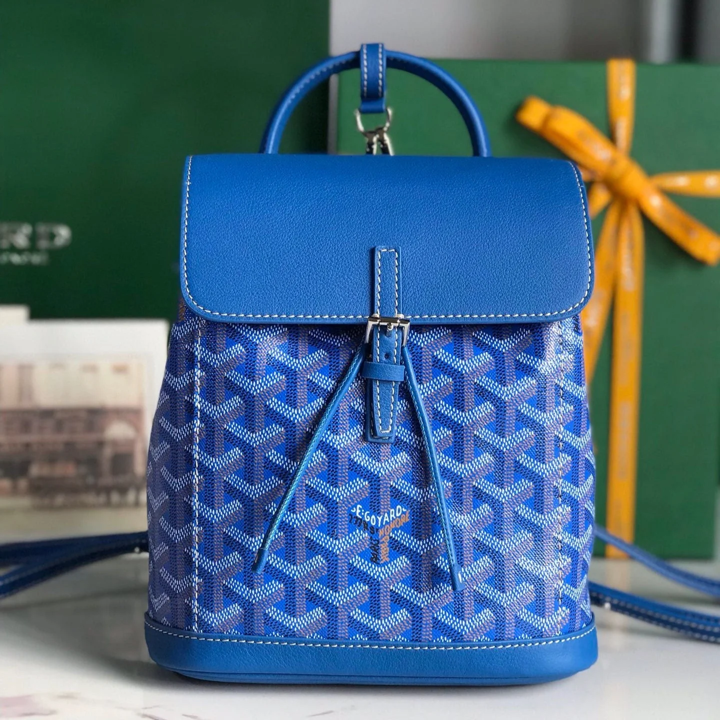 Blue Mini Backpack