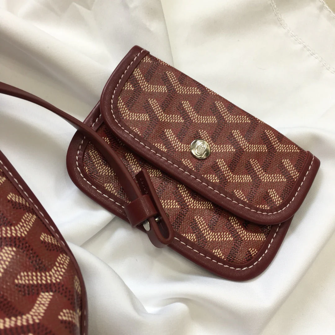 Mini 38CM Burgundy Canvas Bag