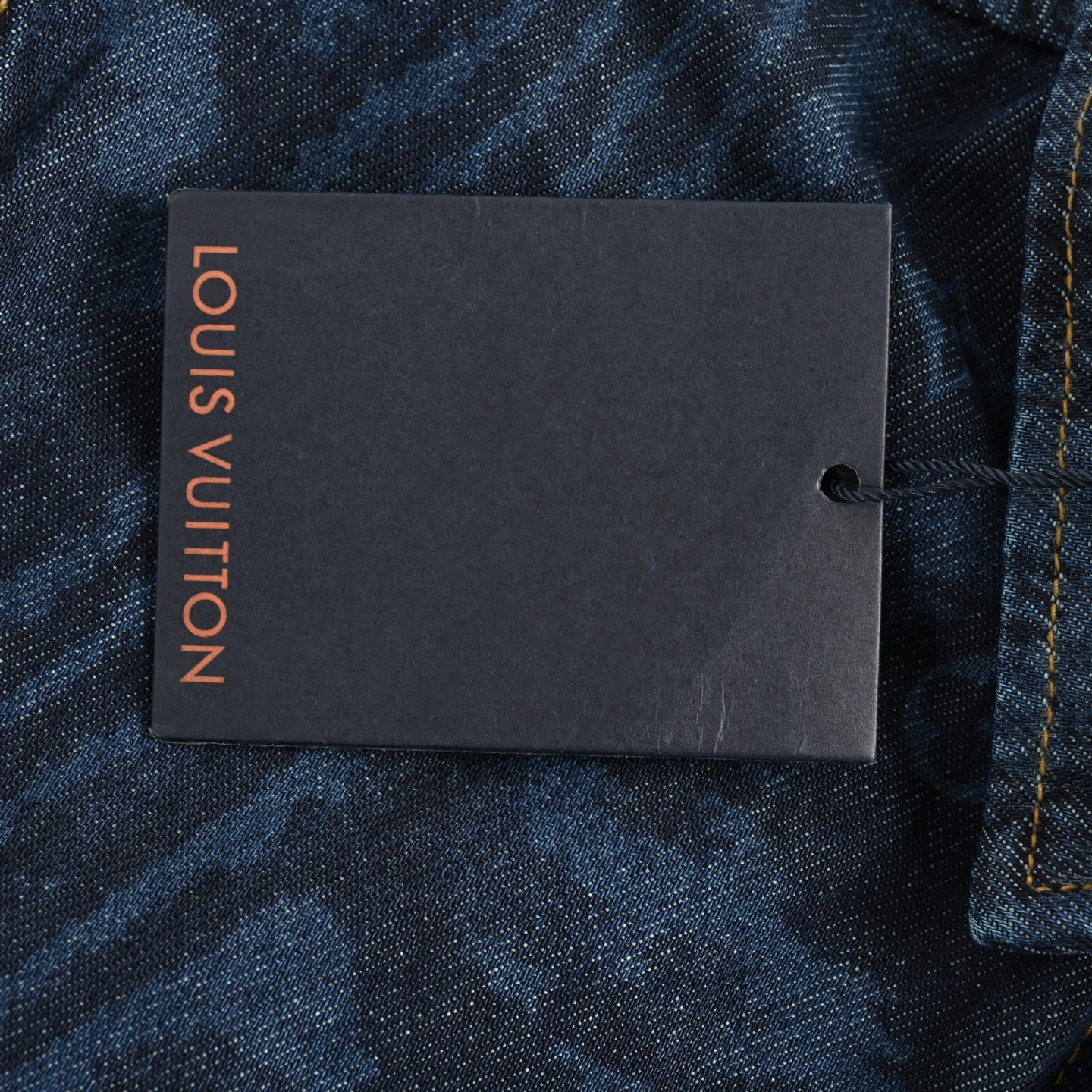 Woodwheel denim short-sleeved shirt