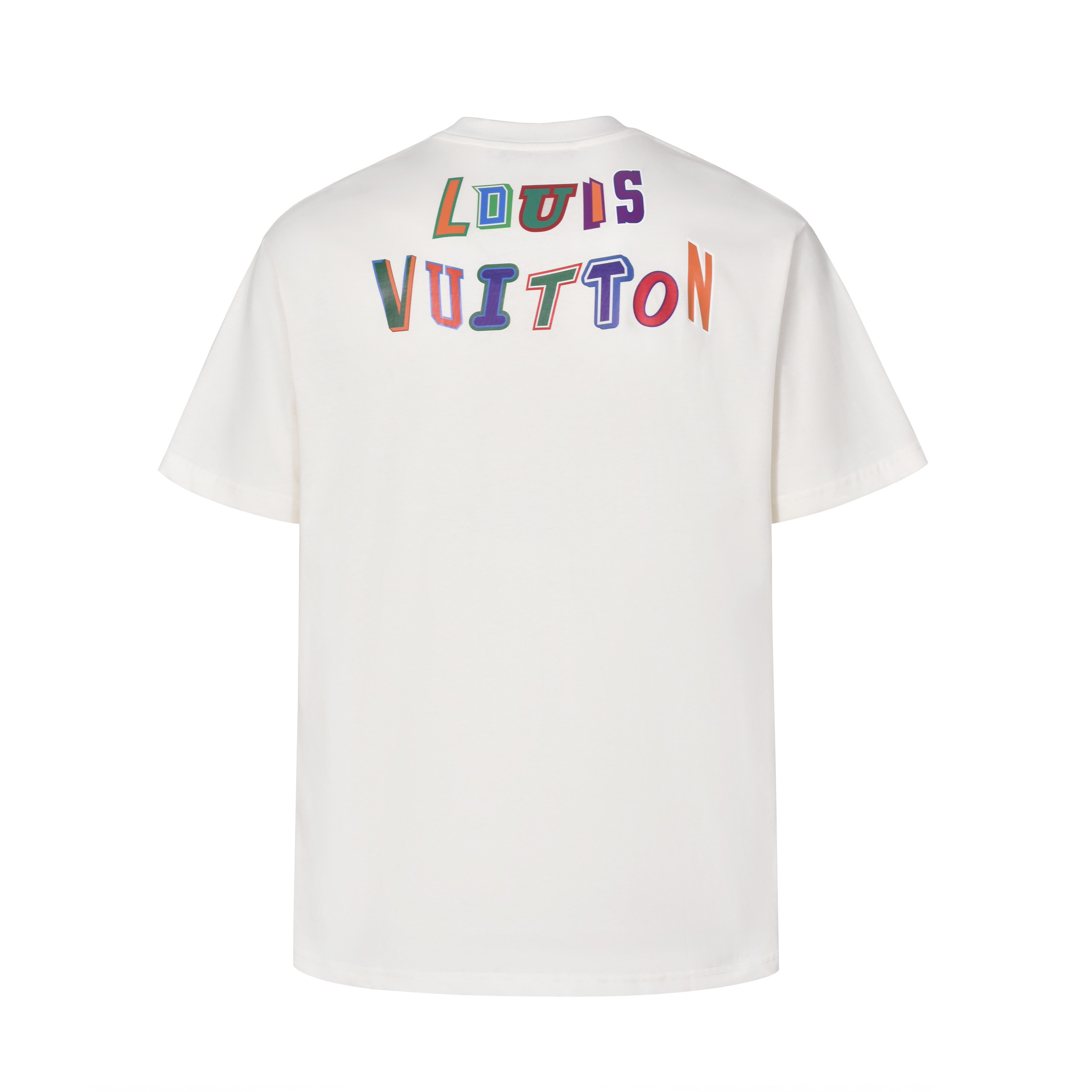 Rainbow lettering T-shirt