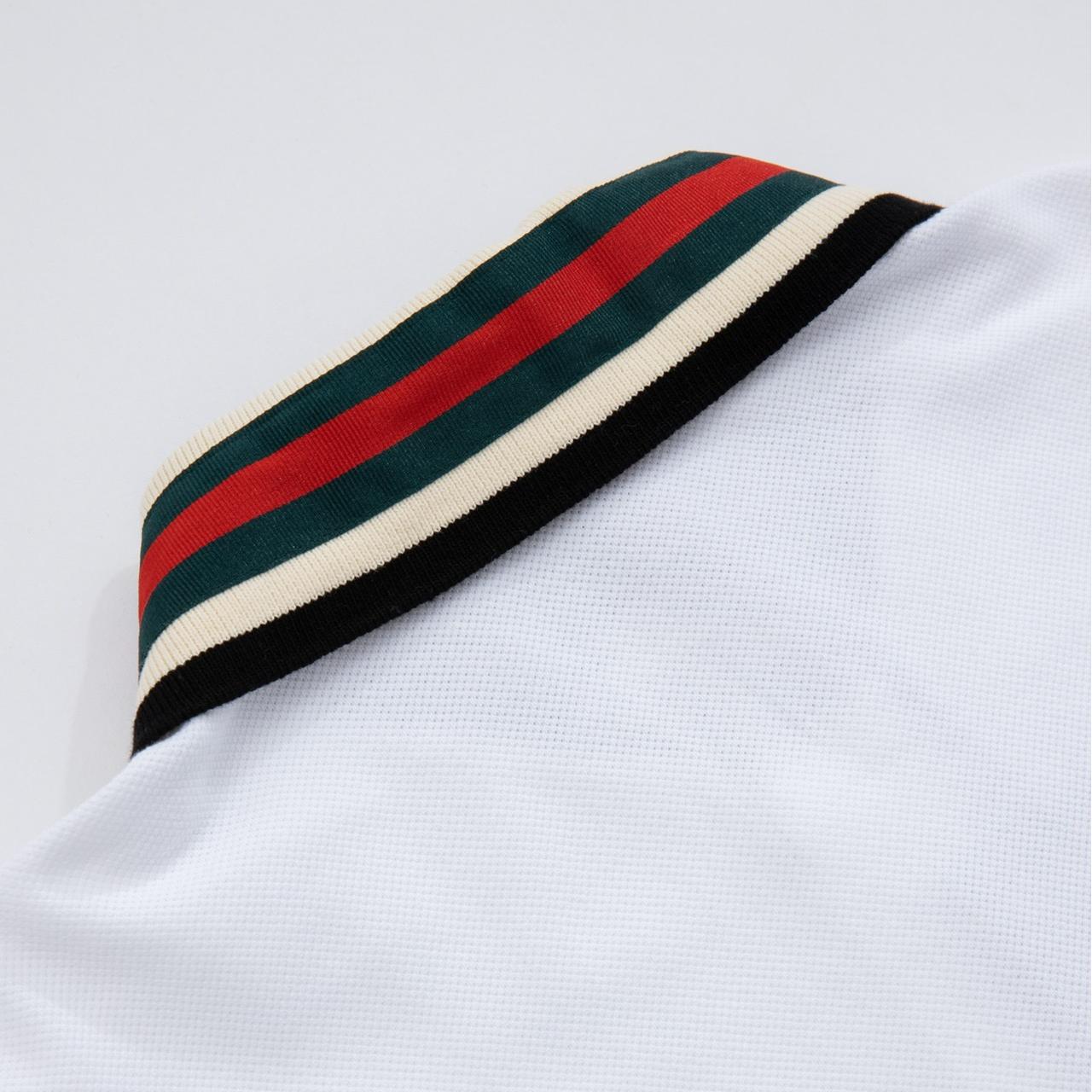 Neckline tiger graphic Polo