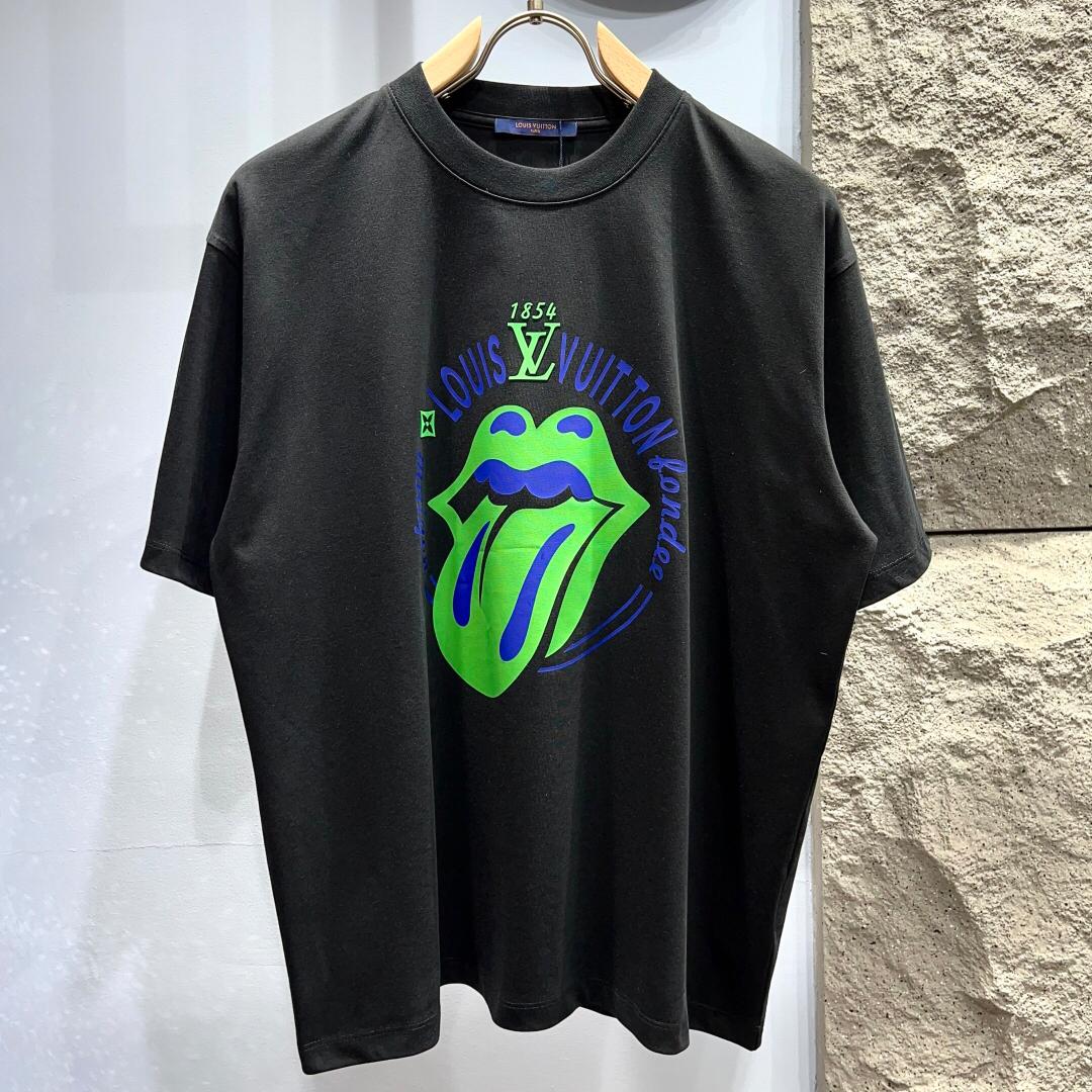 Lips print T-shirt
