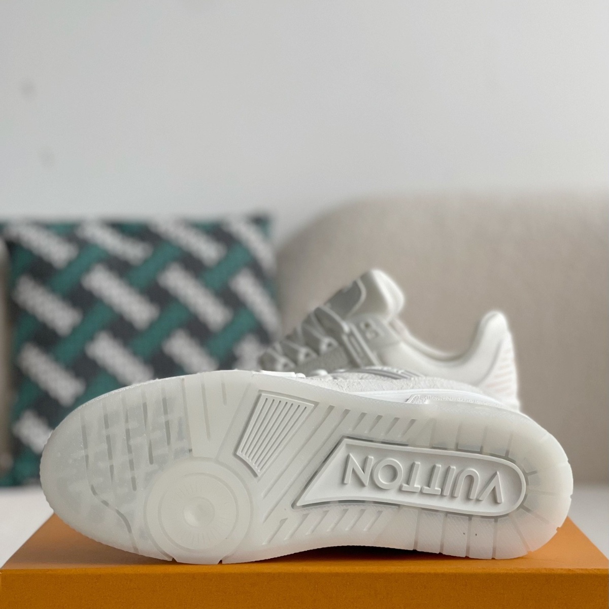 Luxury Leather Platform Sneakers