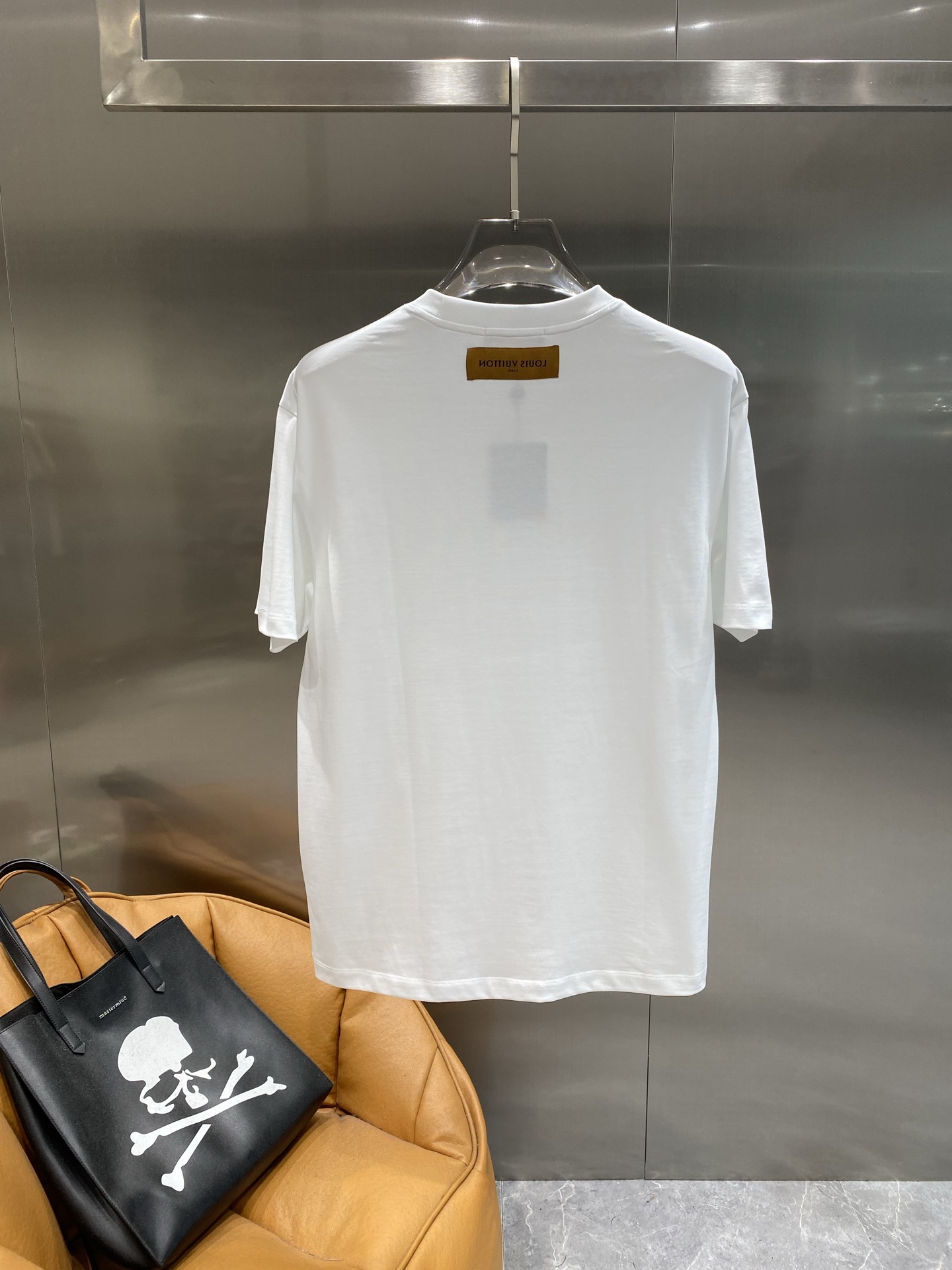 New Summer Graffiti Letter Element Round Neck T-shirt