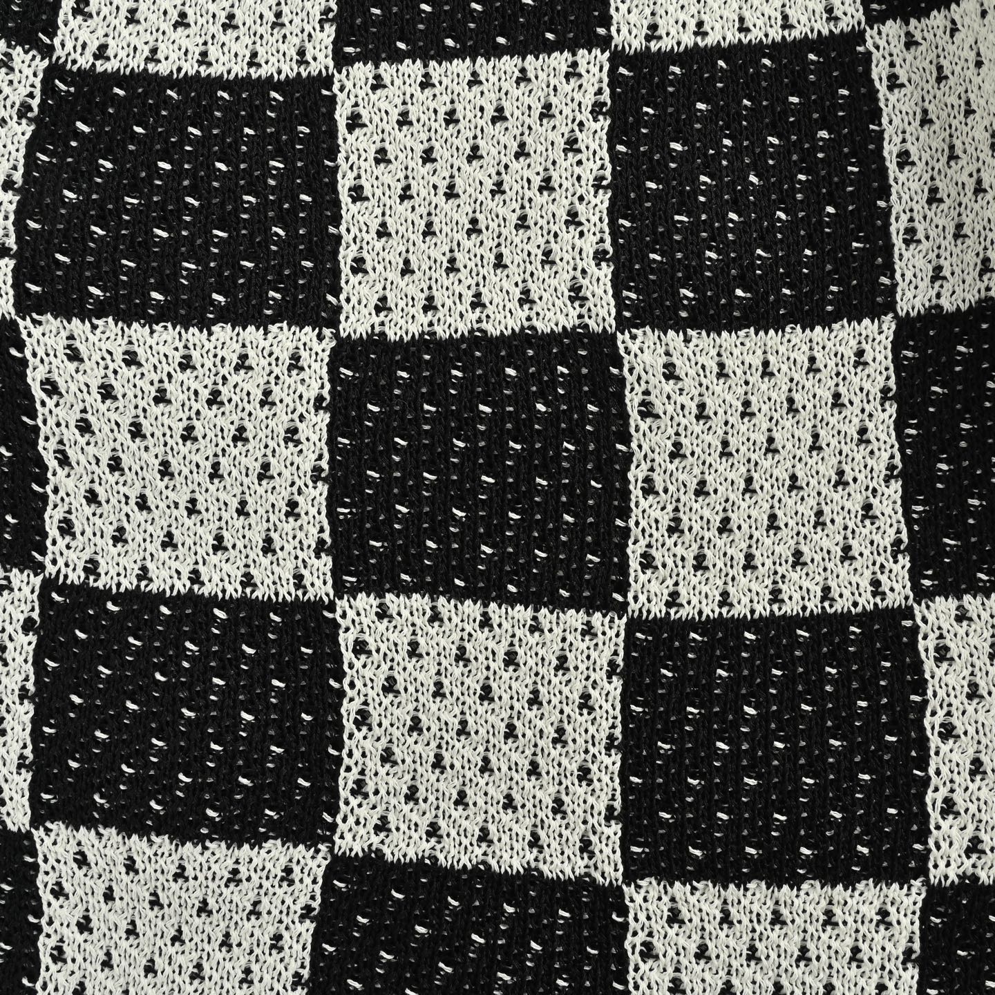 25SS Checkered Knit Shorts