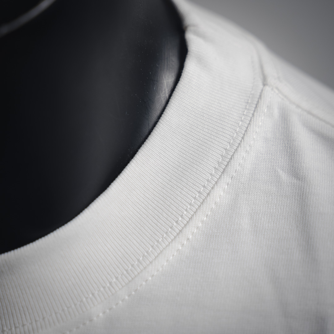 25ss graffiti cursive short-sleeved T-shirt