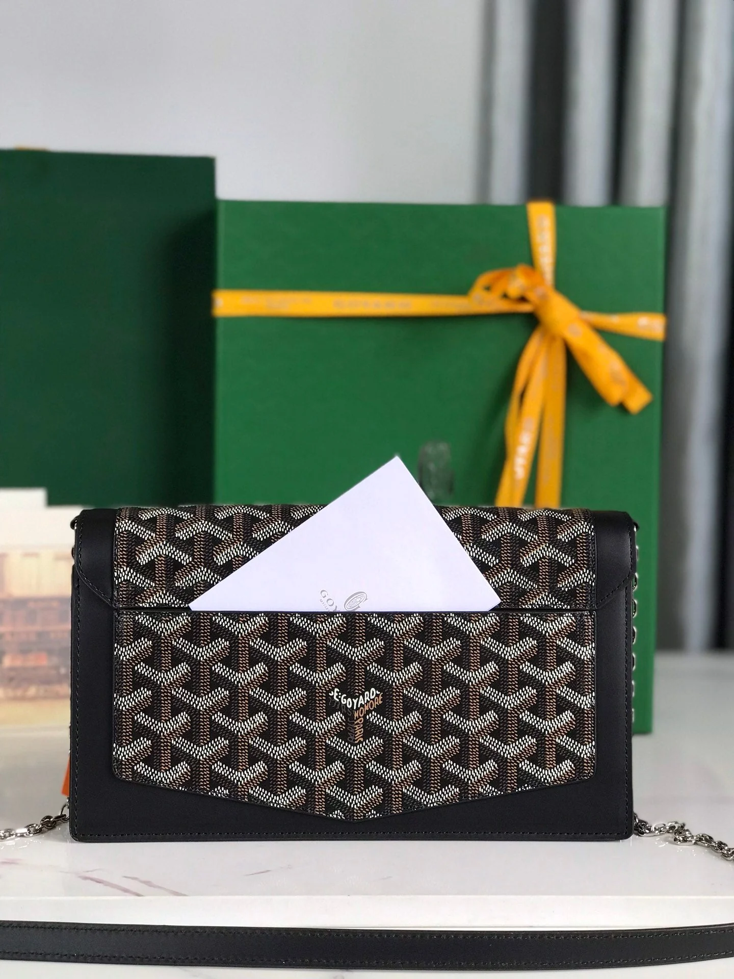 25 In Black Canvas And Smooth Calfskin