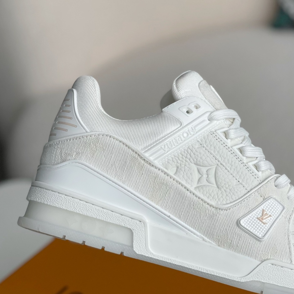 Luxury Leather Platform Sneakers