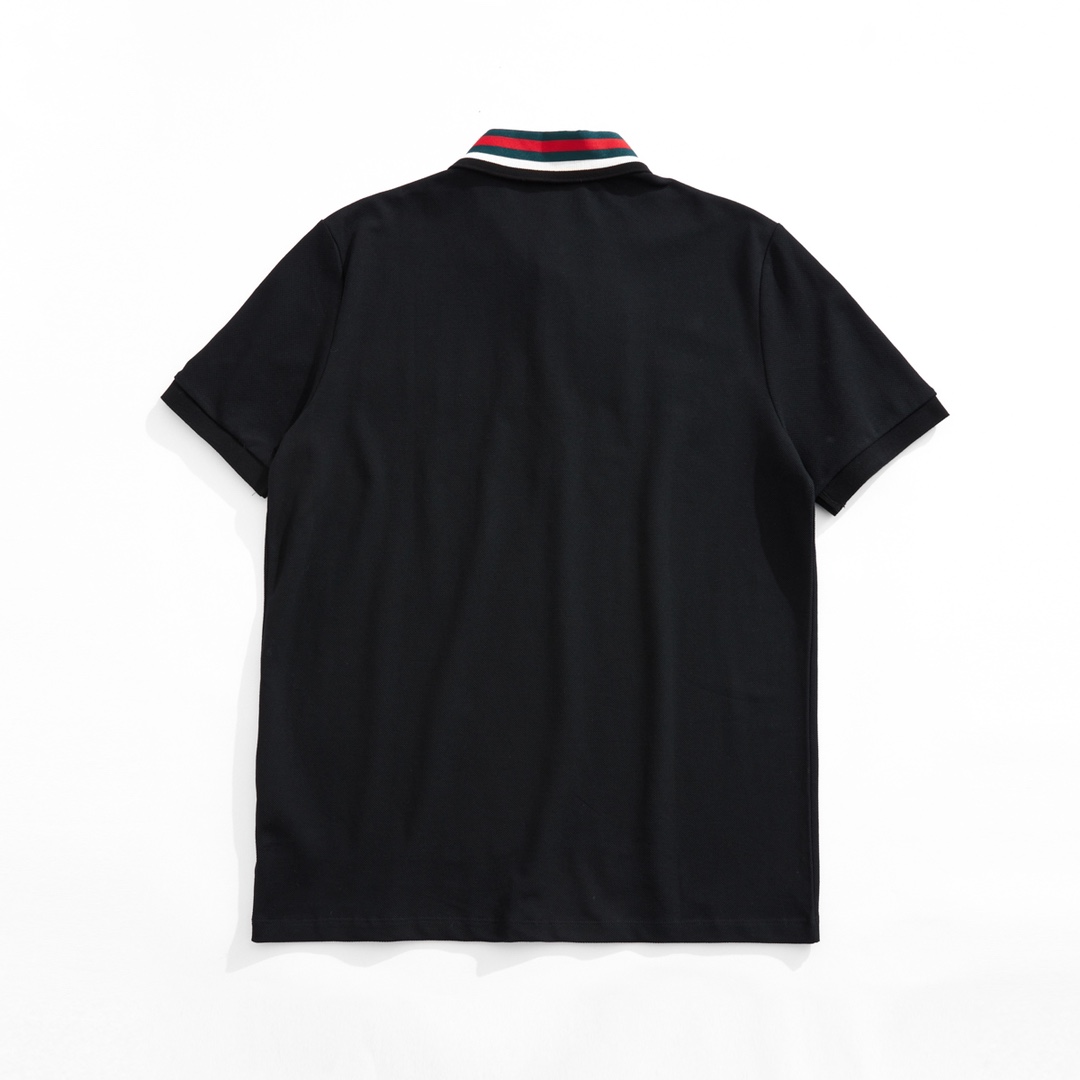 Neckline tiger graphic Polo