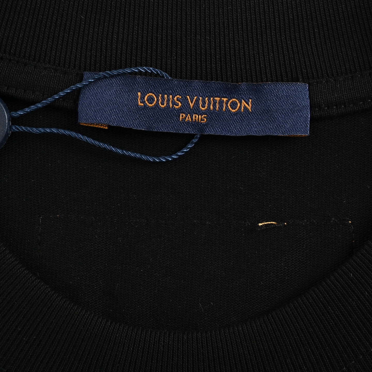 Pearl hot diamond lettering short-sleeved T-shirt