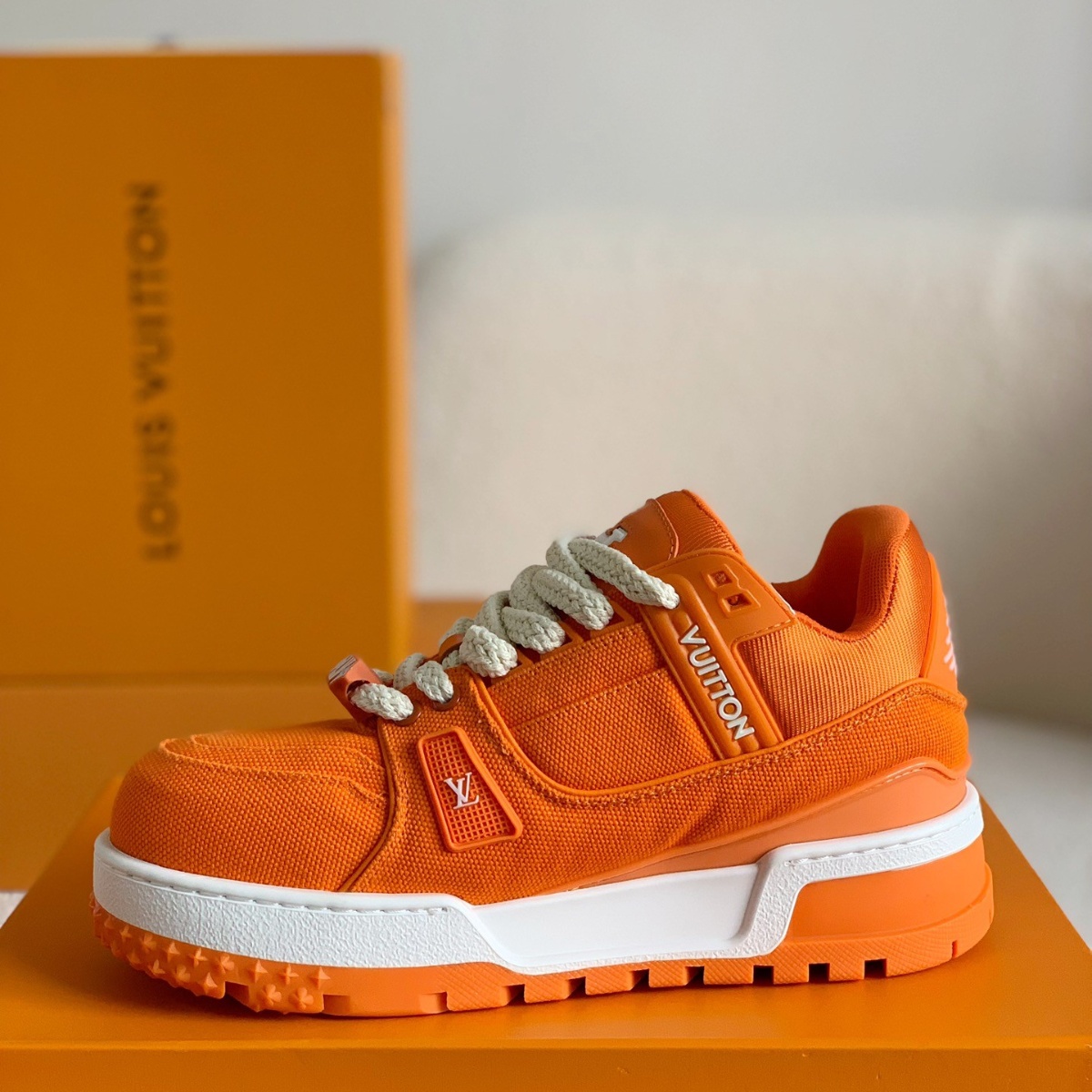 Orange Men's Sneakers