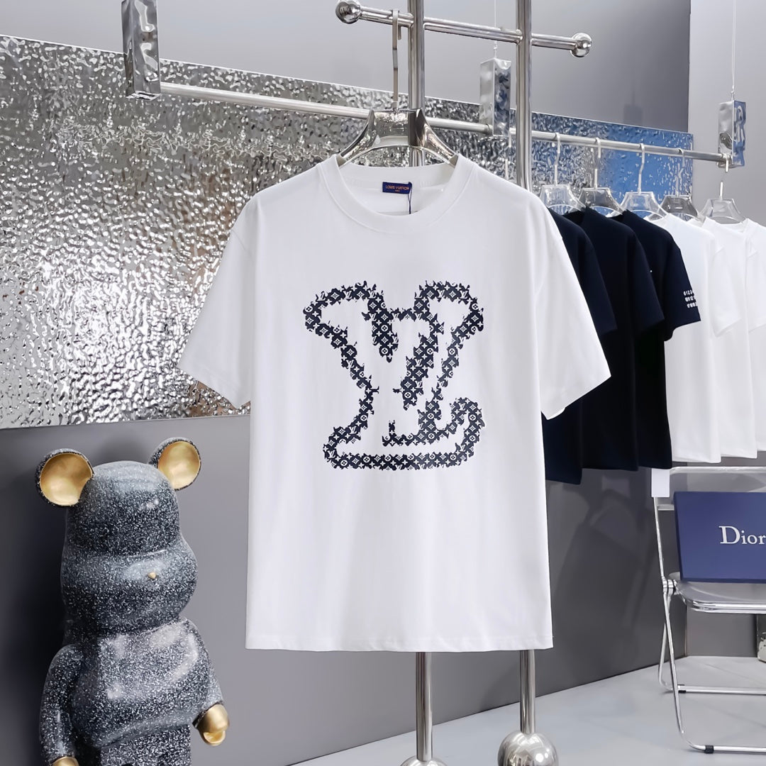 New Letter Pattern Cotton Breathable T shirt