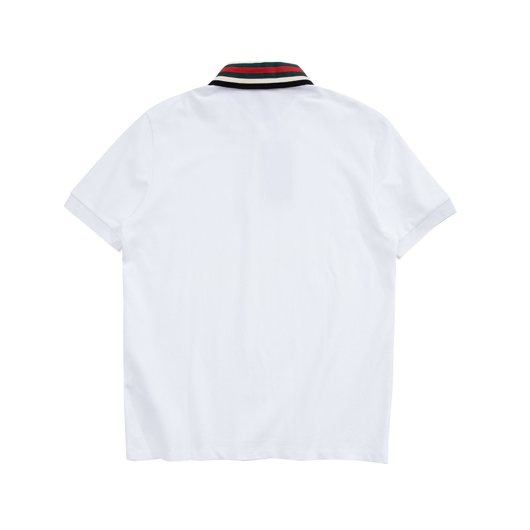 Neckline tiger graphic Polo