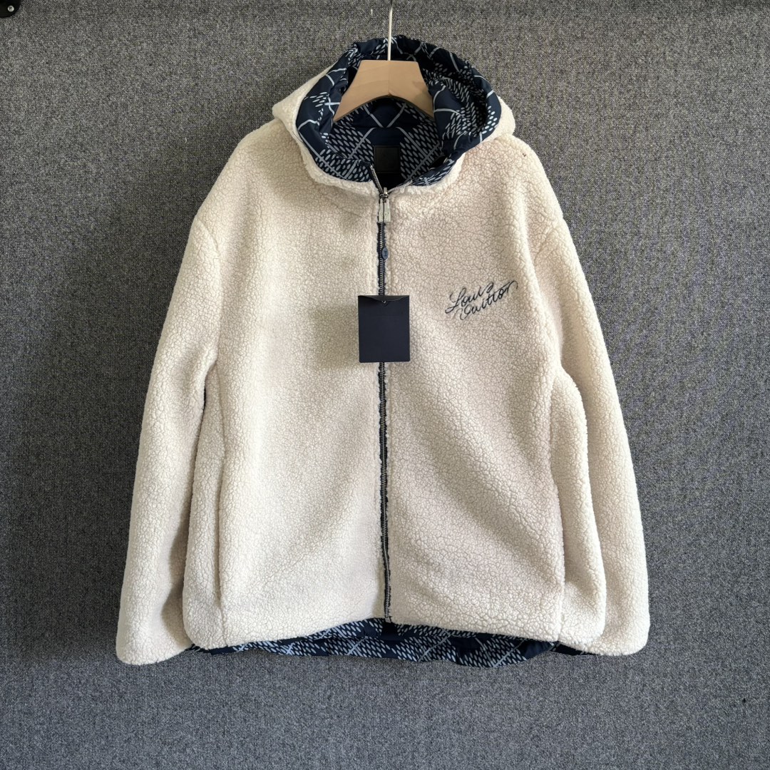 Hooded Reversible Long Sleeve Jacket