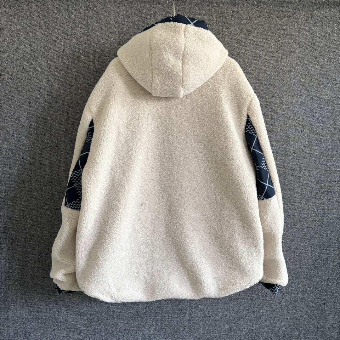 Hooded Reversible Long Sleeve Jacket