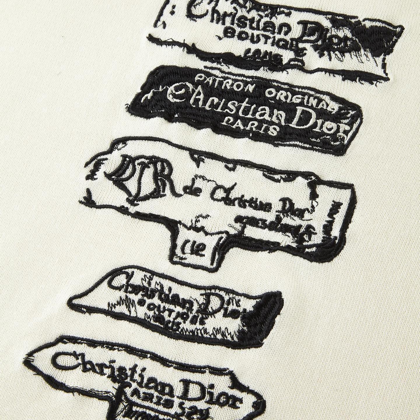 Wool sweater with embroidered logo