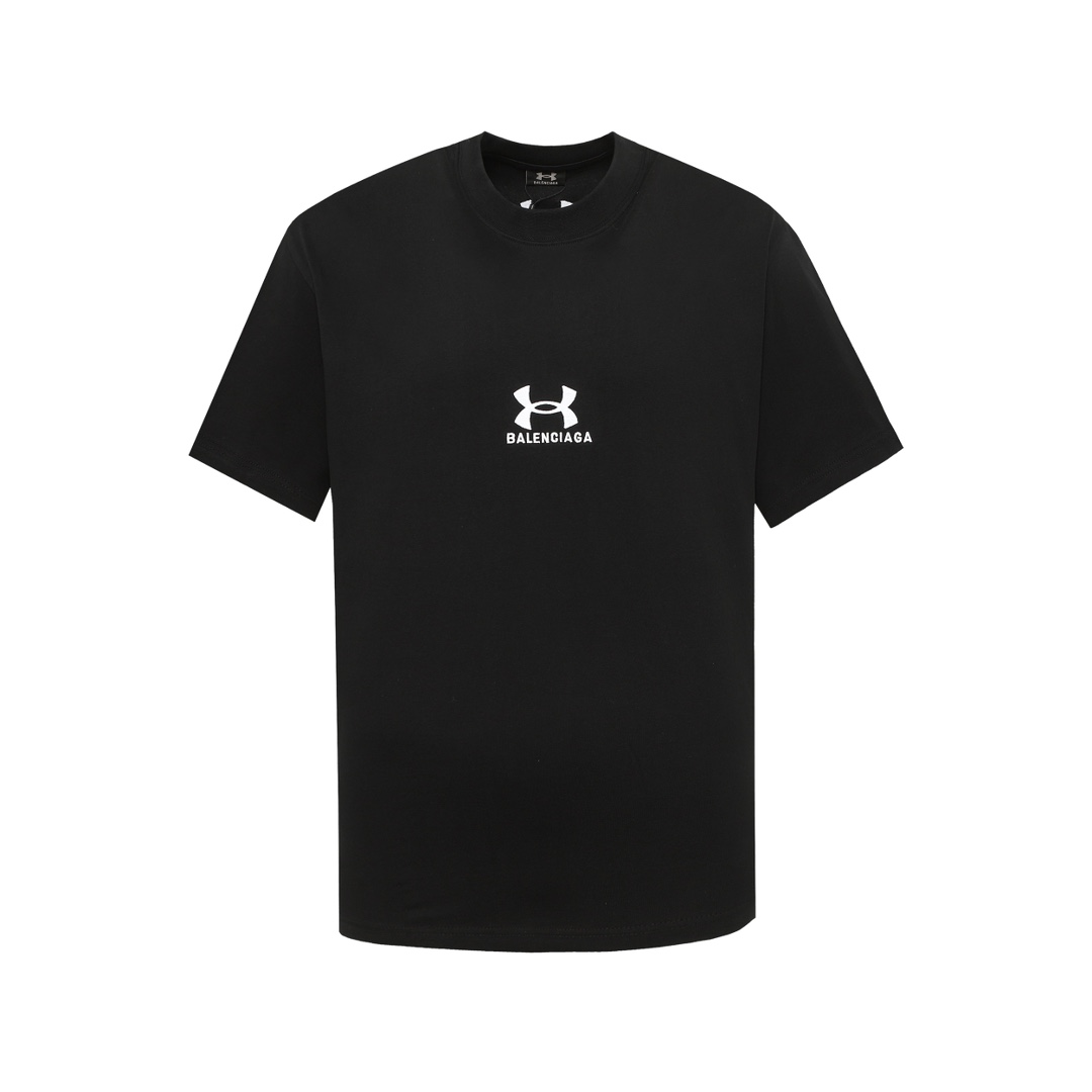 Black Letter Embroidered T-shirt