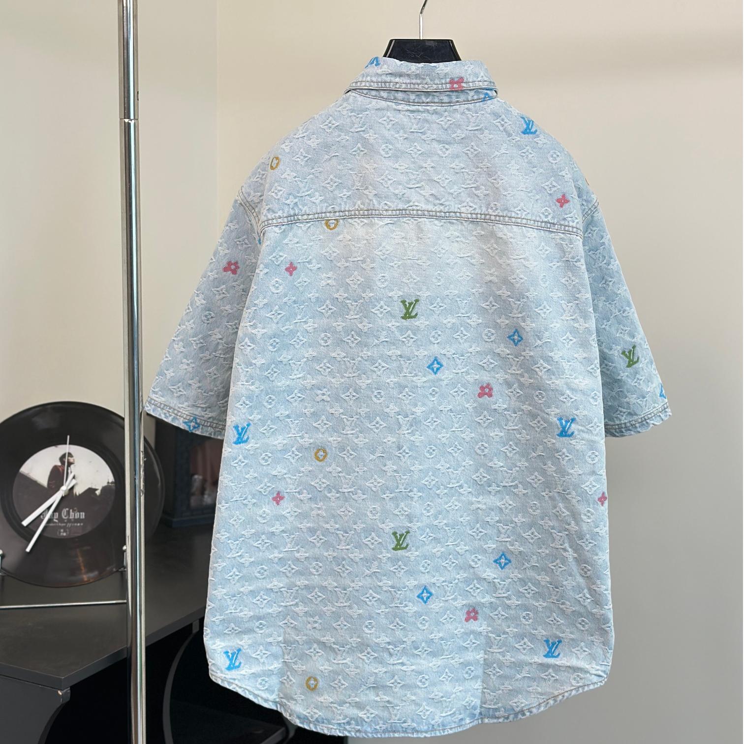 Tyler Collaboration Monogram Denim shirts