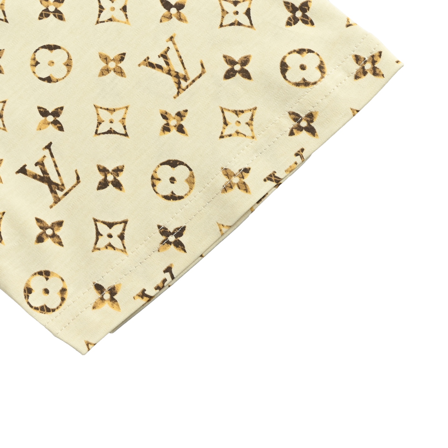 Mottled monogram print T-shirt