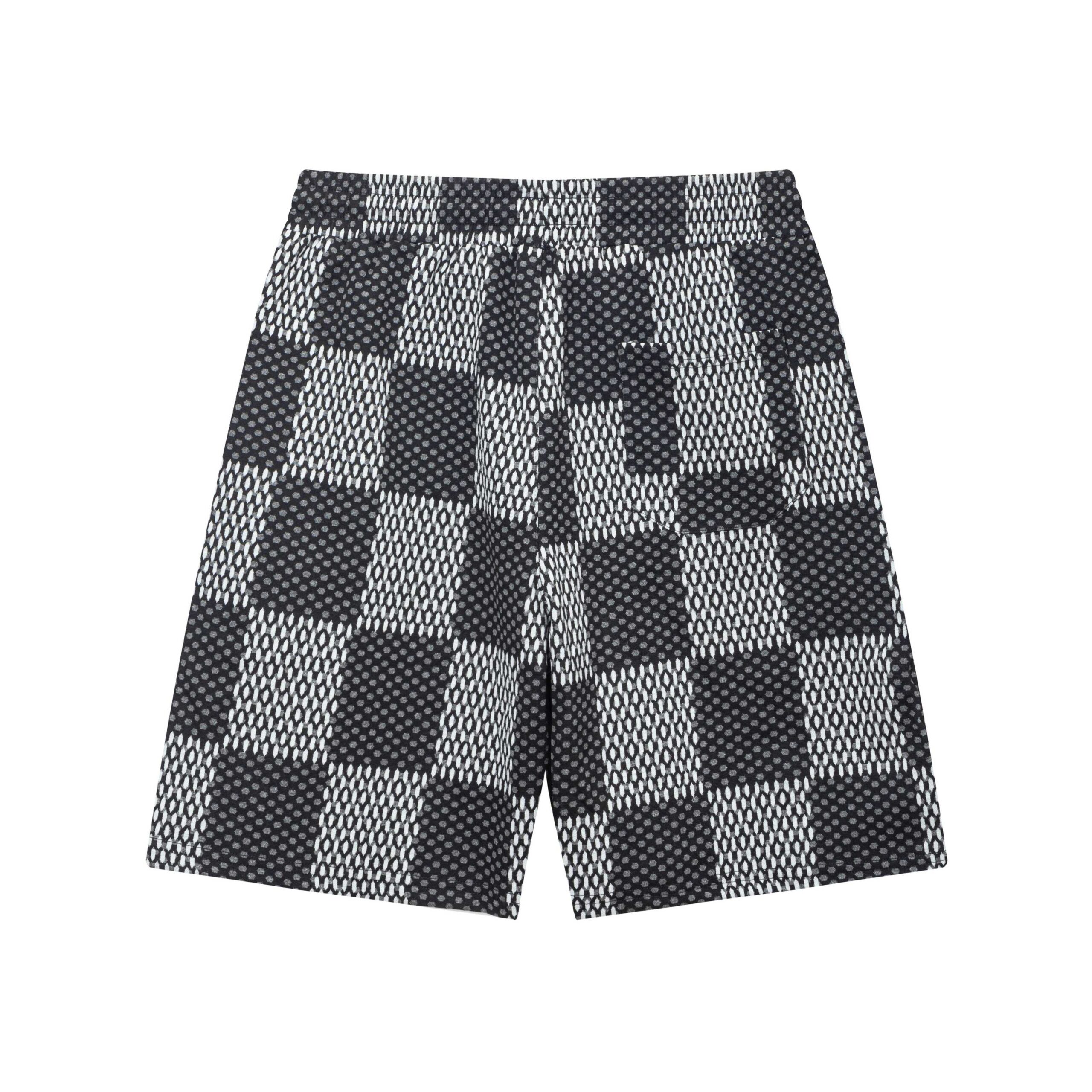 Classic Checkerboard Logo Shorts