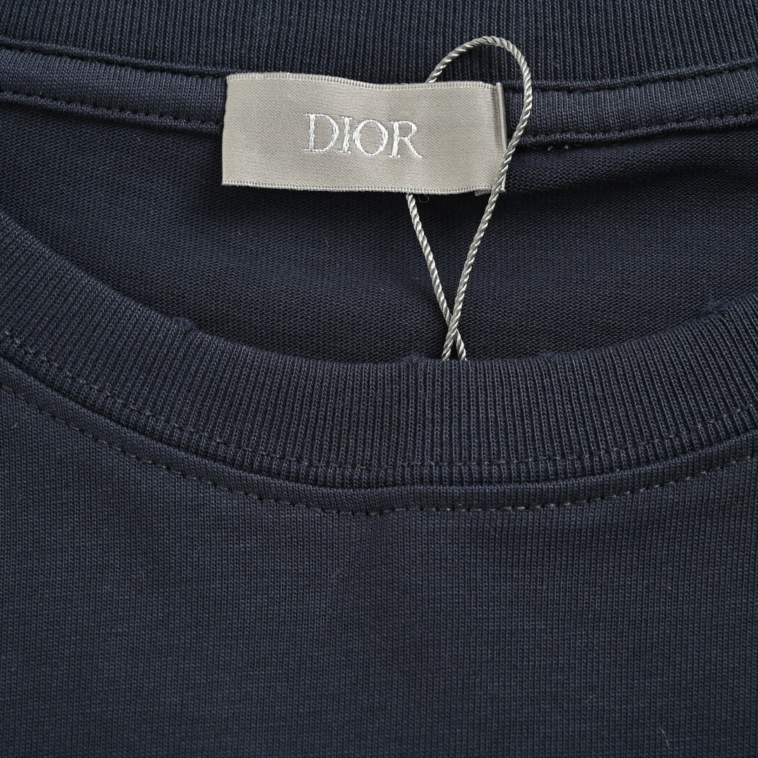 24SS Pocket Dinosaur Embroidery T-Shirt