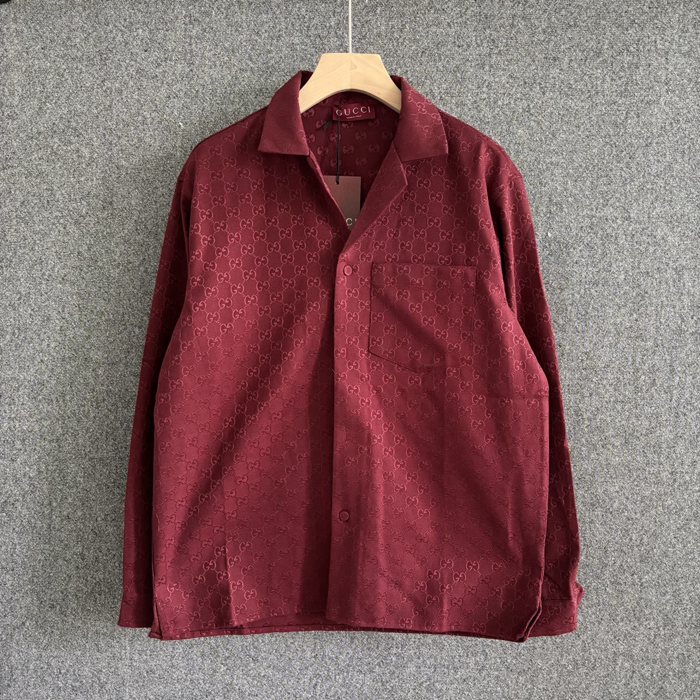 Linen Print Blend Shirt