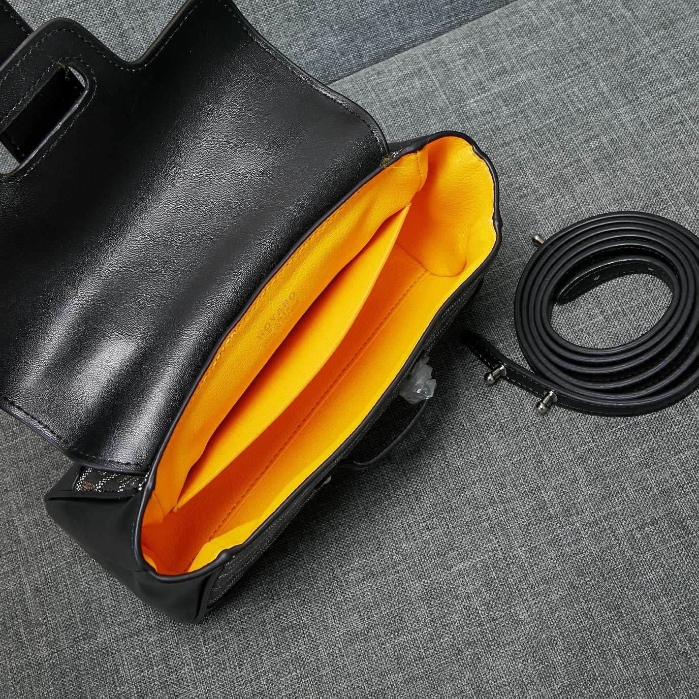 Mini Bag Black Canvas