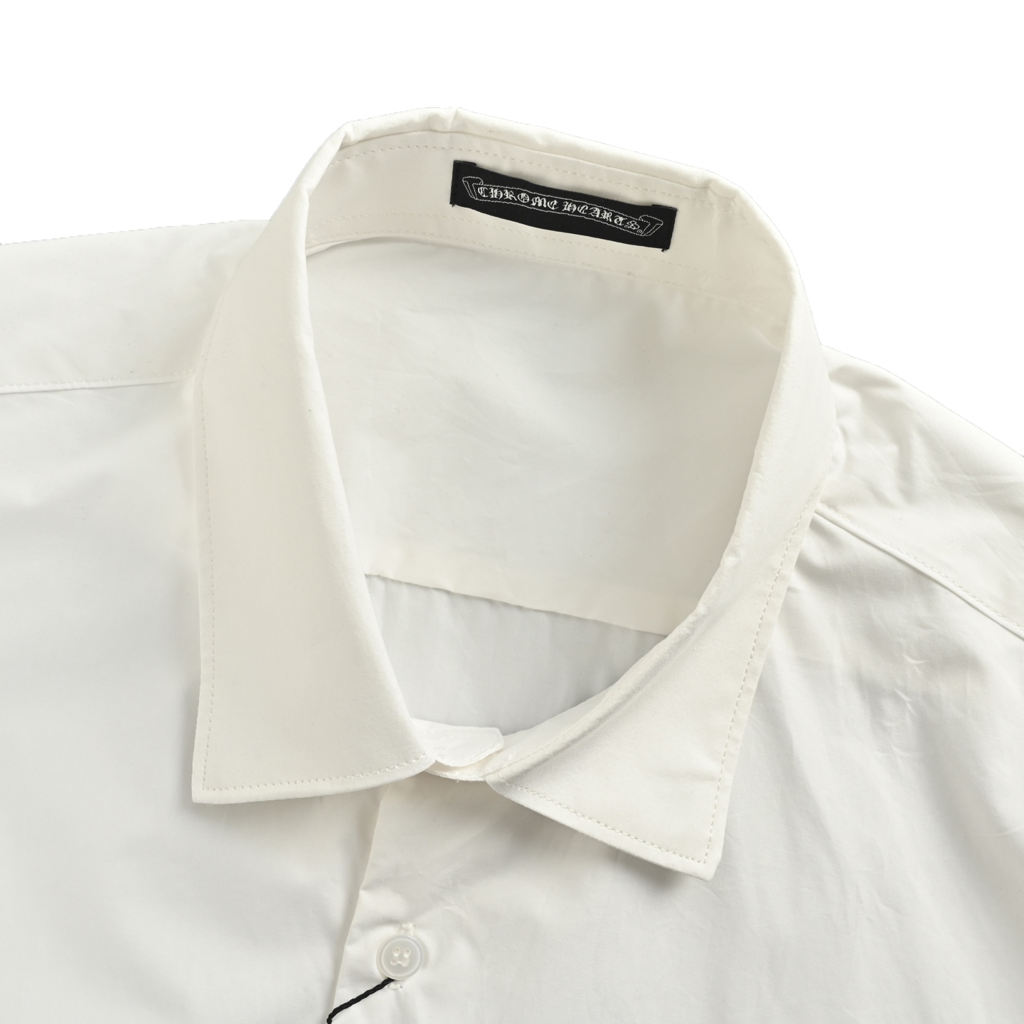 Men's cross embroidered shirt