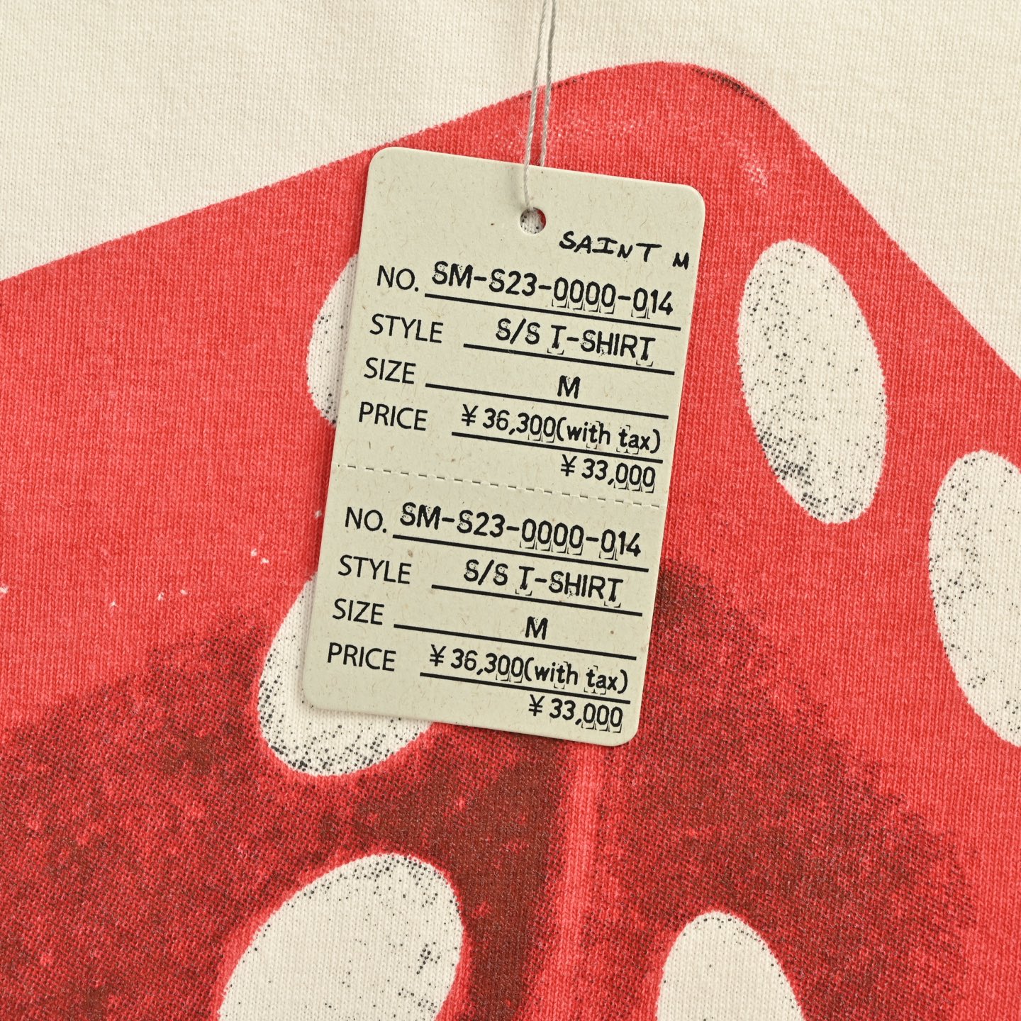 25ss dice letter print short sleeve T-shirt